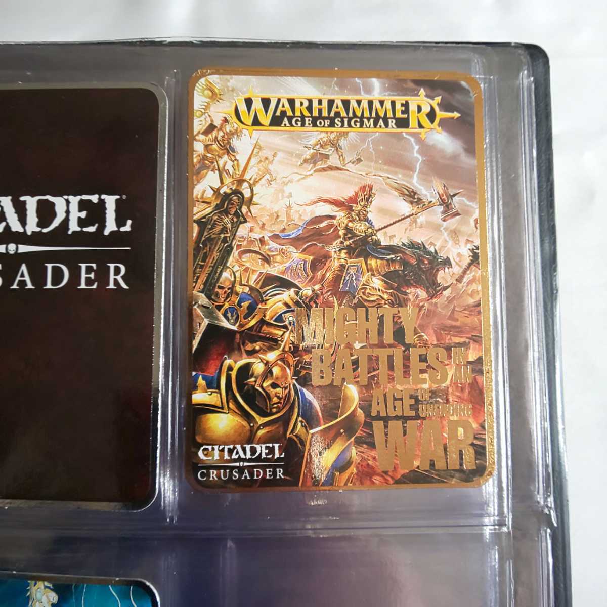 ウォーハンマー クルセイダーカード カードファイル Warhammer エイジオブシグマシタデル citadel ウォーハンマーストア_画像5