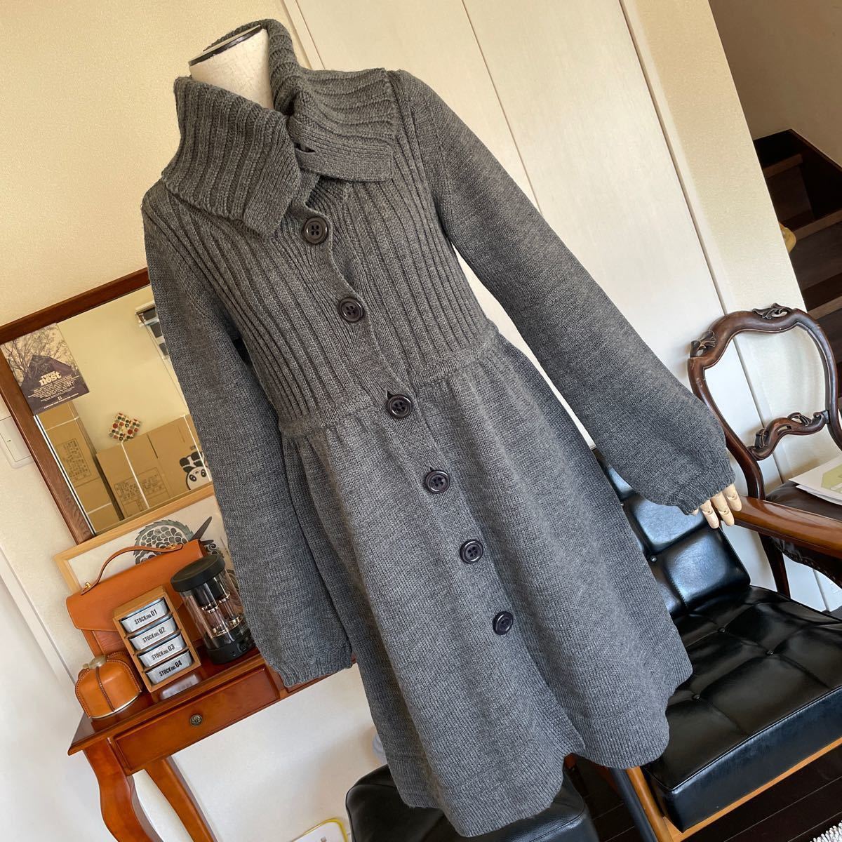 Burberry ニットコート 最終SALE 売れなければ妹にあげます