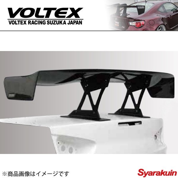 VOLTEX / ボルテックス GTウイング Type1S ウエット カーボン 1390mm × 265mm × 225mm エンドプレート: リアスポイラー ウイング_画像1
