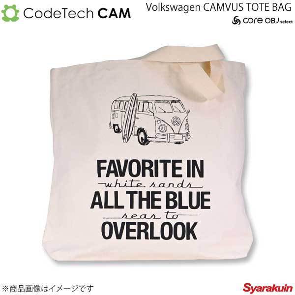 Codetech コードテック Volkswagen CAMVUS TOTE BAG/ワイドキャンバストートバッグ CO-SVW-TT04_画像1