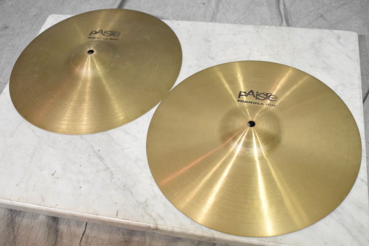 PAISTE パイステ ハイハットシンバル FORMULA 14インチ【5000円