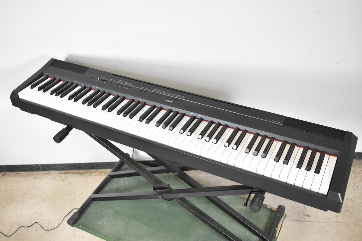 ヤフオク! - YAMAHA ヤマハ キーボード 電子ピアノ P-115B...