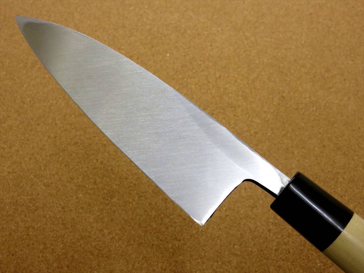 関の刃物 出刃包丁 17cm (170mm) 富士觀 炭素鋼 複合材 (白紙3号・軟鉄