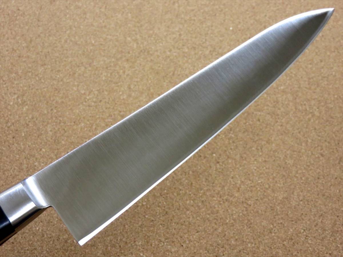 関の刃物 牛刀 21cm (210mm) TSマダム AUS-8 クロムモリブデン ステンレス 家庭用の洋包丁 肉 魚 野菜 パン切り 両刃万能包丁 日本製