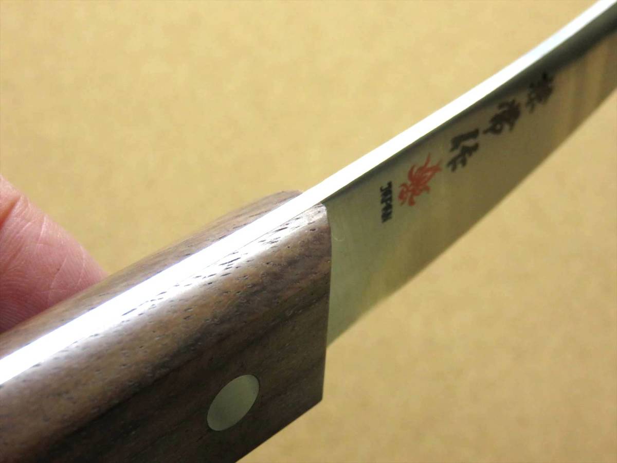 関の刃物 腸裂き 140mm 関兼常 全鋼 炭素鋼 肉解体 狩猟包丁 右利 片刃-