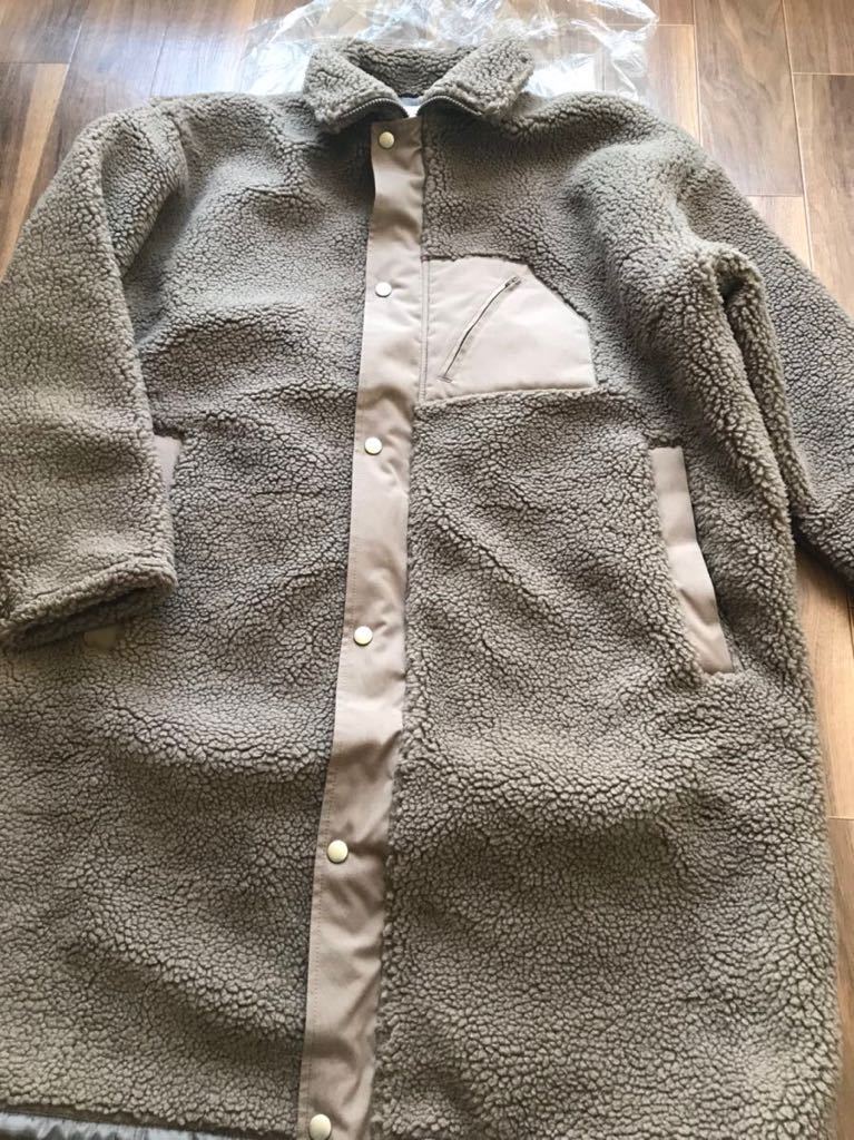 直営店限定 The DUFFER of ST.GEORGE BOA FLEECE LONG COAT:ボア 直営店限定 The DUFFER of ST.GEORGE BOA FLEECE LONG COAT:ボア