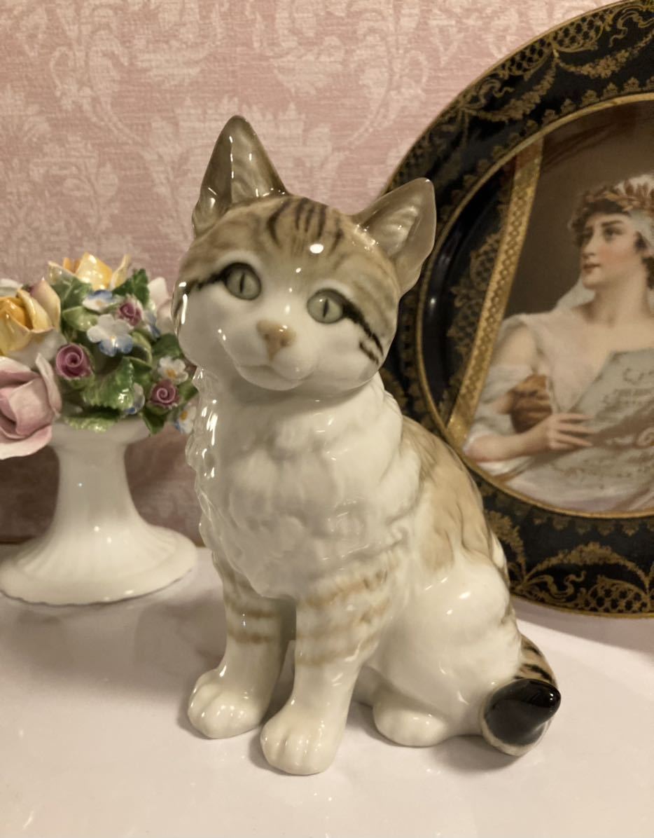 送料込〉フッチェンロイター 1955~69年 キャット フィギュリン 送料込〉フッチェンロイター 1955~69年 キャット フィギュリン
