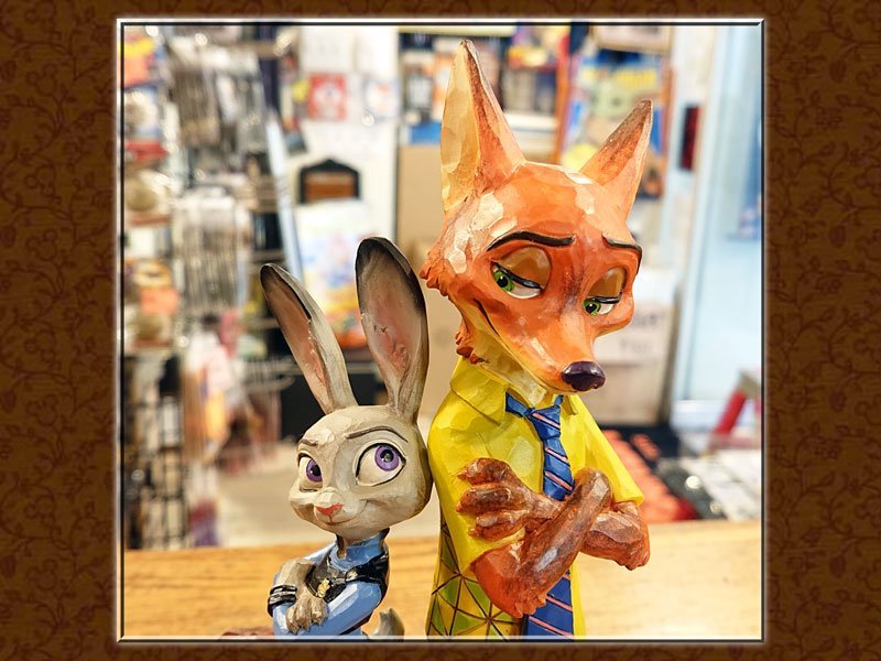 激安通販の ズートピアzootopia ジムショア ディズニートラディション ジュディ ホップス ニック ワイルド フィギュア ウサギ キツネ バディ 映画 その他 Hlt No