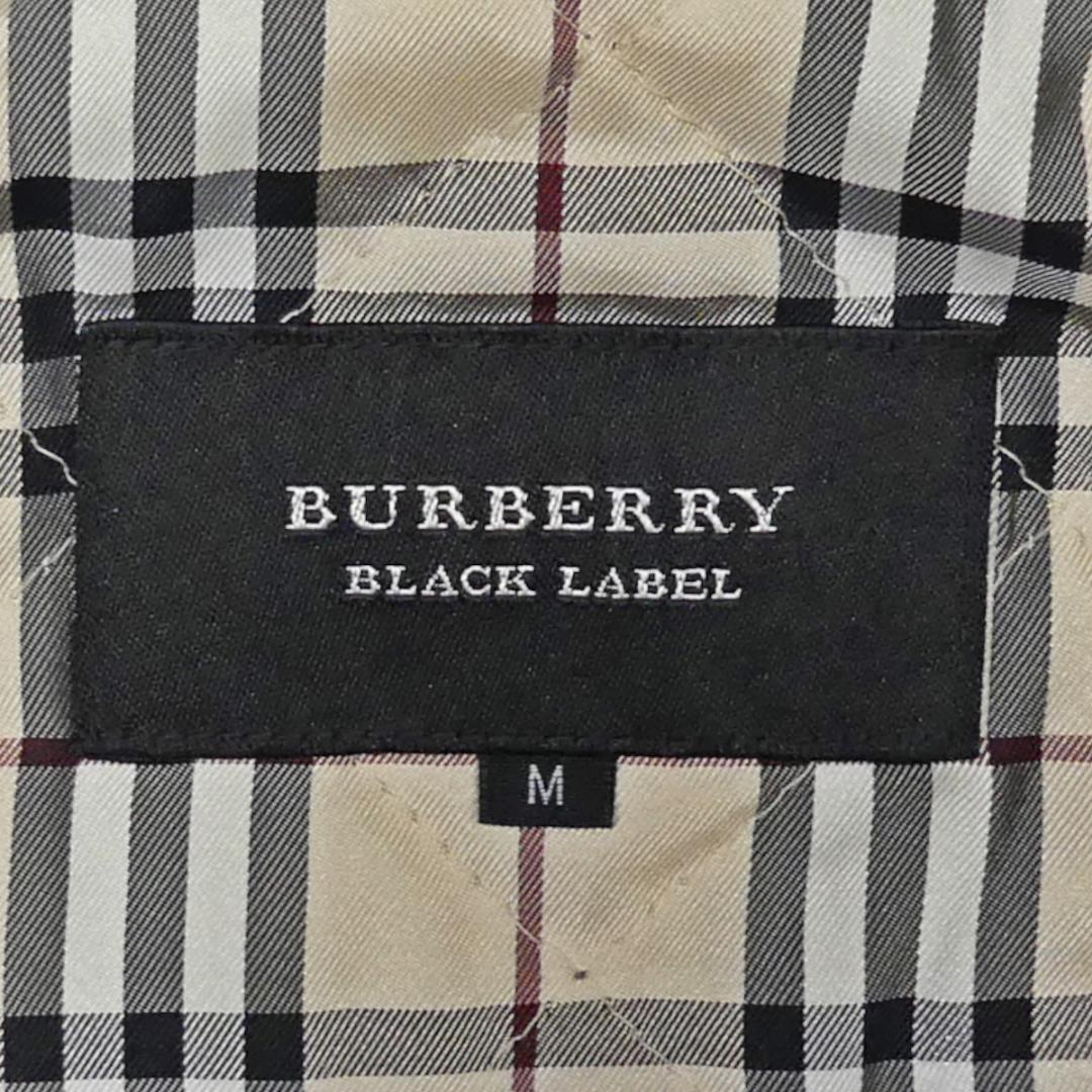 即決☆BURBERRY BLACK LABEL☆メンズM 廃版 ベスト バーバリーブラック