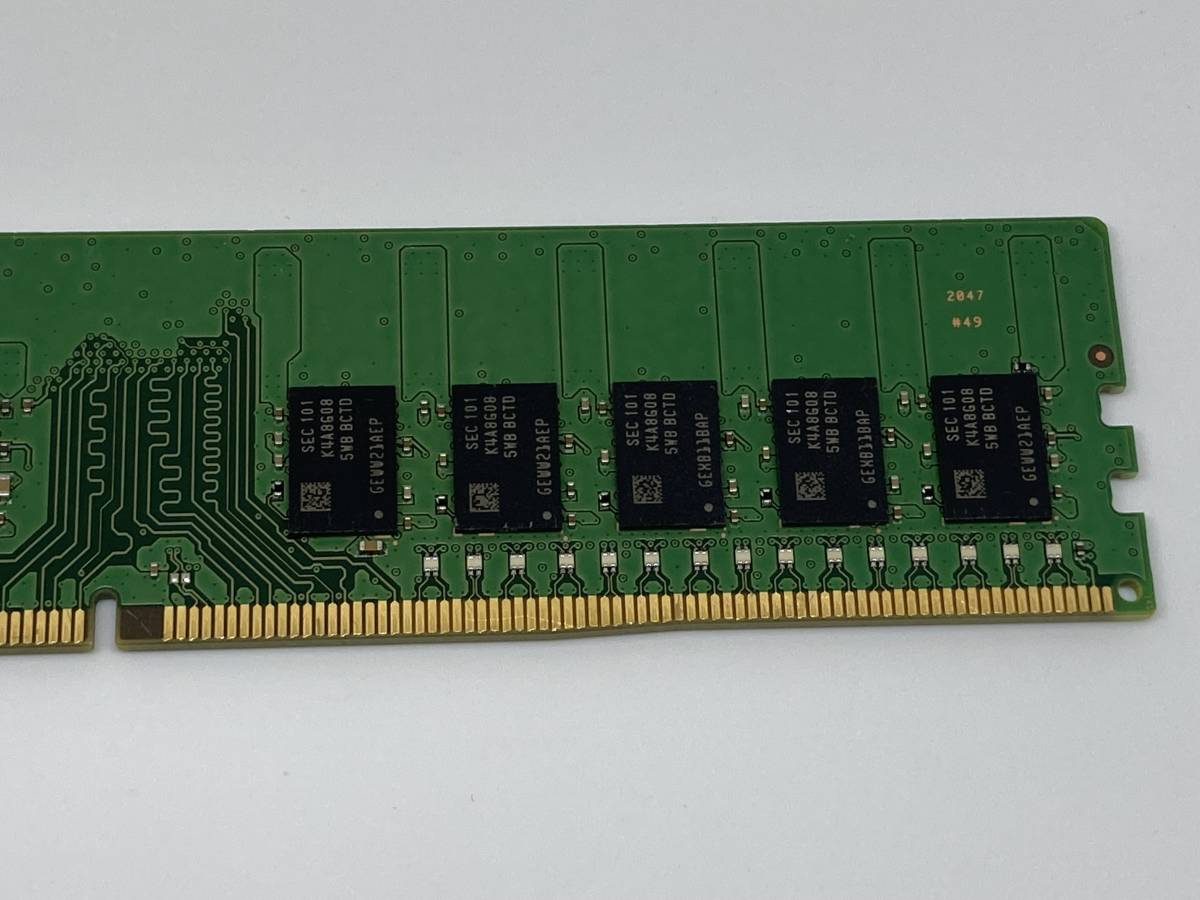 NEC Express5800/100純正 SAMSUNG DDR4-2666 ECC Unbuffered 16GB 2Rx8