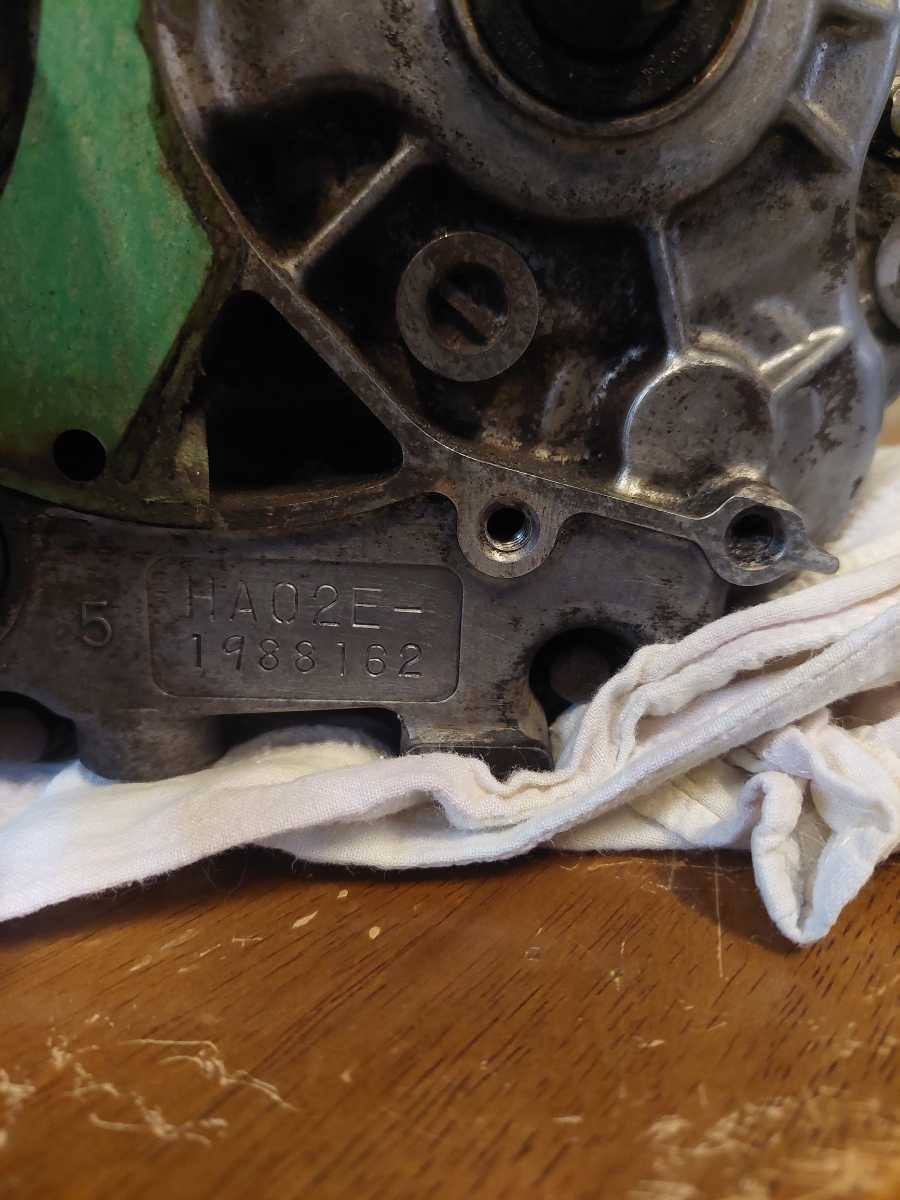 ホンダ カブ 90 カスタム 角目 12V エンジン 腰下 セルモーター無し 6