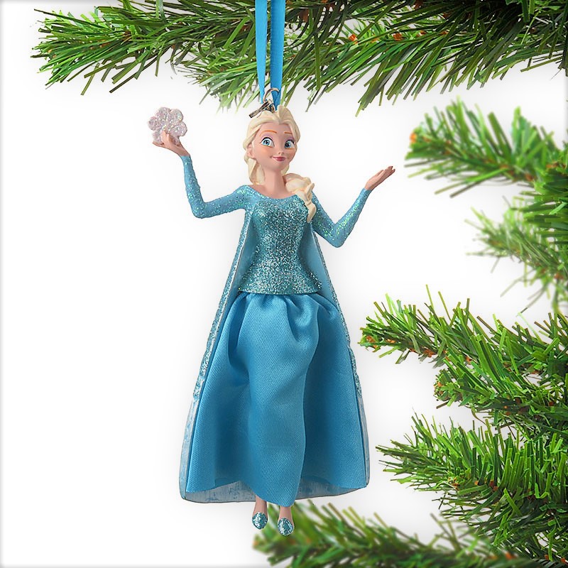アナ雪 エルサ フィギュア ディズニー プリンセス ドール キャラクターコレクション ディスプレイ クリスマスツリー オーナメント オブジェ_サンプル画像です