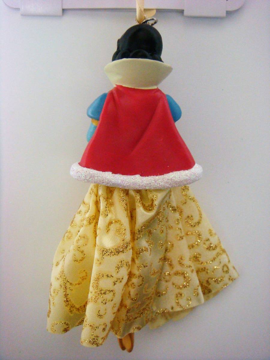 白雪姫 ドレス ディズニープリンセス フィギュア ドール キャラクター コレクション ディスプレイ オブジェ クリスマスツリー オーナメント_画像3