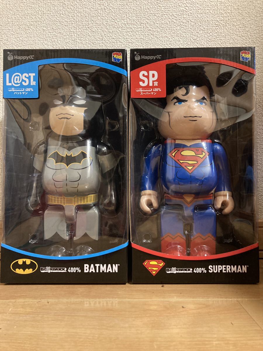 DC be@rbrick バットマン スーパーマン ベアブリック