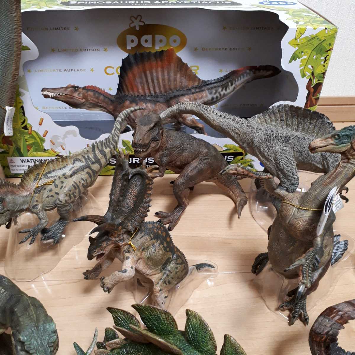 パポ ＰＡＰＯ恐竜 27種類セット フィギュア ティラノサウルス 