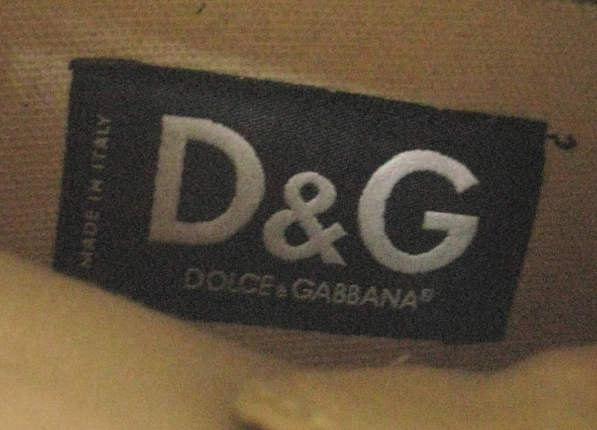 D&G Dolce & Gabbana : paint sneakers 40 ( shoes shoes D&G DOLCE & GABBANA Peinted Sneakers 40 shoes