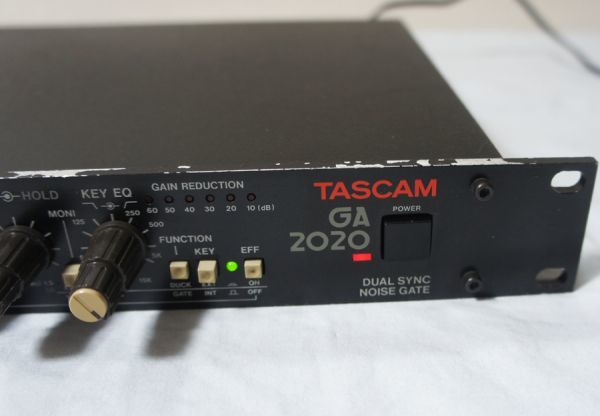 ◆◆◆TASCAM GA-2020 動作品 DUAL SYNC ノイズゲート ２CHノイズゲート　タスカム_画像4