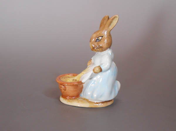 陶器市x Beswick　 ピーターラビット 置物　フィギュリン　セシリ・パセリ 置物　動物 　ビアトリクスポター Beatrix Potter Peter Rabbit