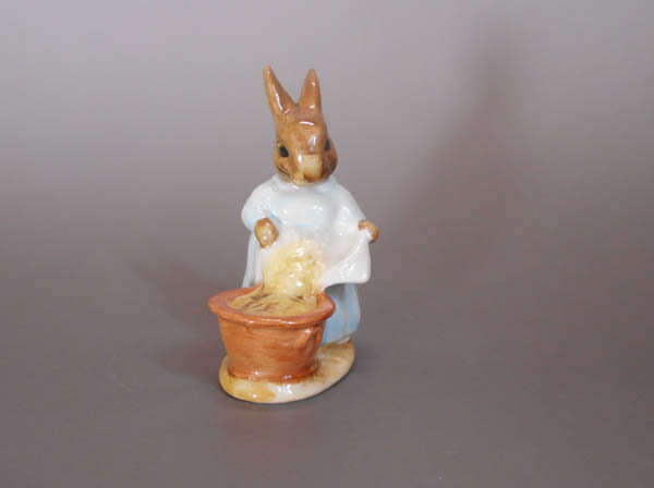 陶器市x Beswick　 ピーターラビット 置物　フィギュリン　セシリ・パセリ 置物　動物 　ビアトリクスポター Beatrix Potter Peter Rabbit