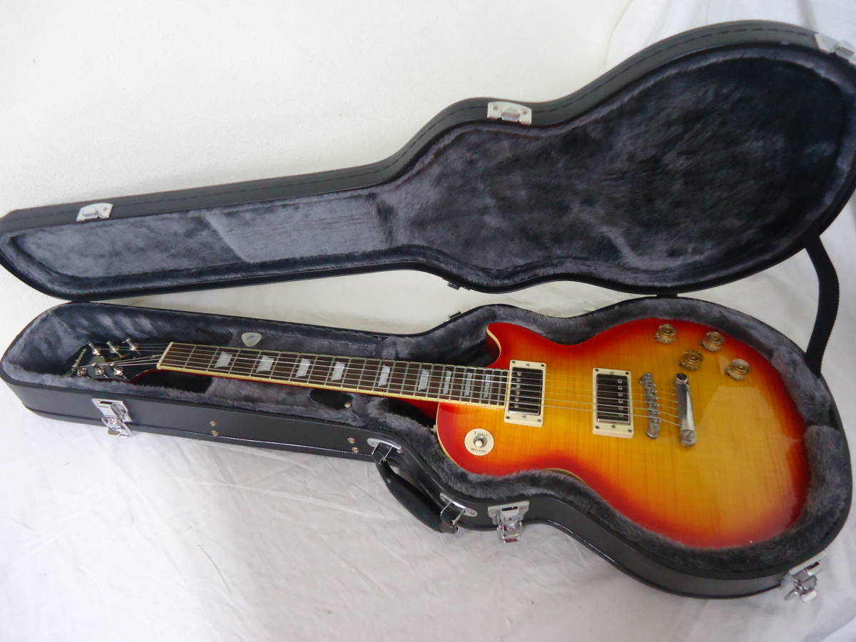 ☆美品☆Epiphone エピフォン エレキギター ウッド調 レス