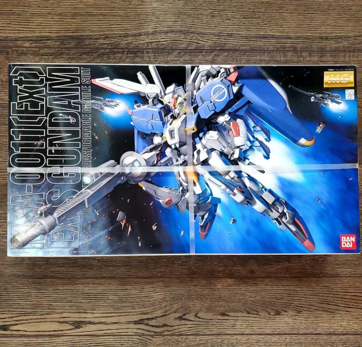 MG MSA-0011(Ext) Ex-Sガンダム1/100 未組立品　MSV