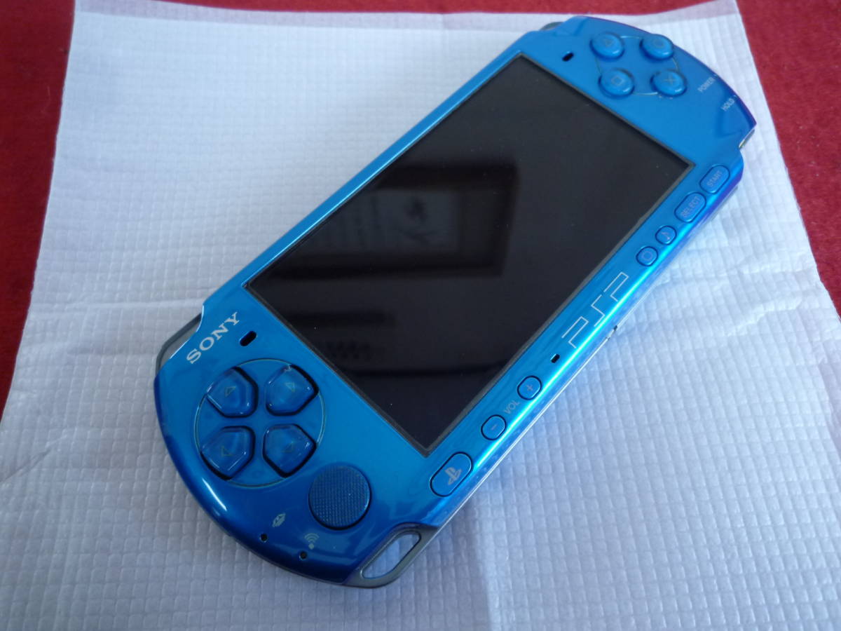 通電ok SONY PSP本体＋ソフト20本 メモリーカード大量セット 4-2-18-1R 