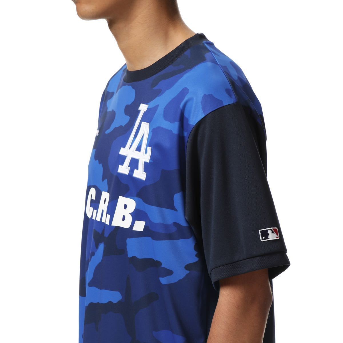 【新品タグ付】 21AW 22 新品 FCRB f.c real bristol エフシーレアルブリストル SOPH MLB TOUR GAME SHIRT Tシャツ カットソー ドジャース_画像8