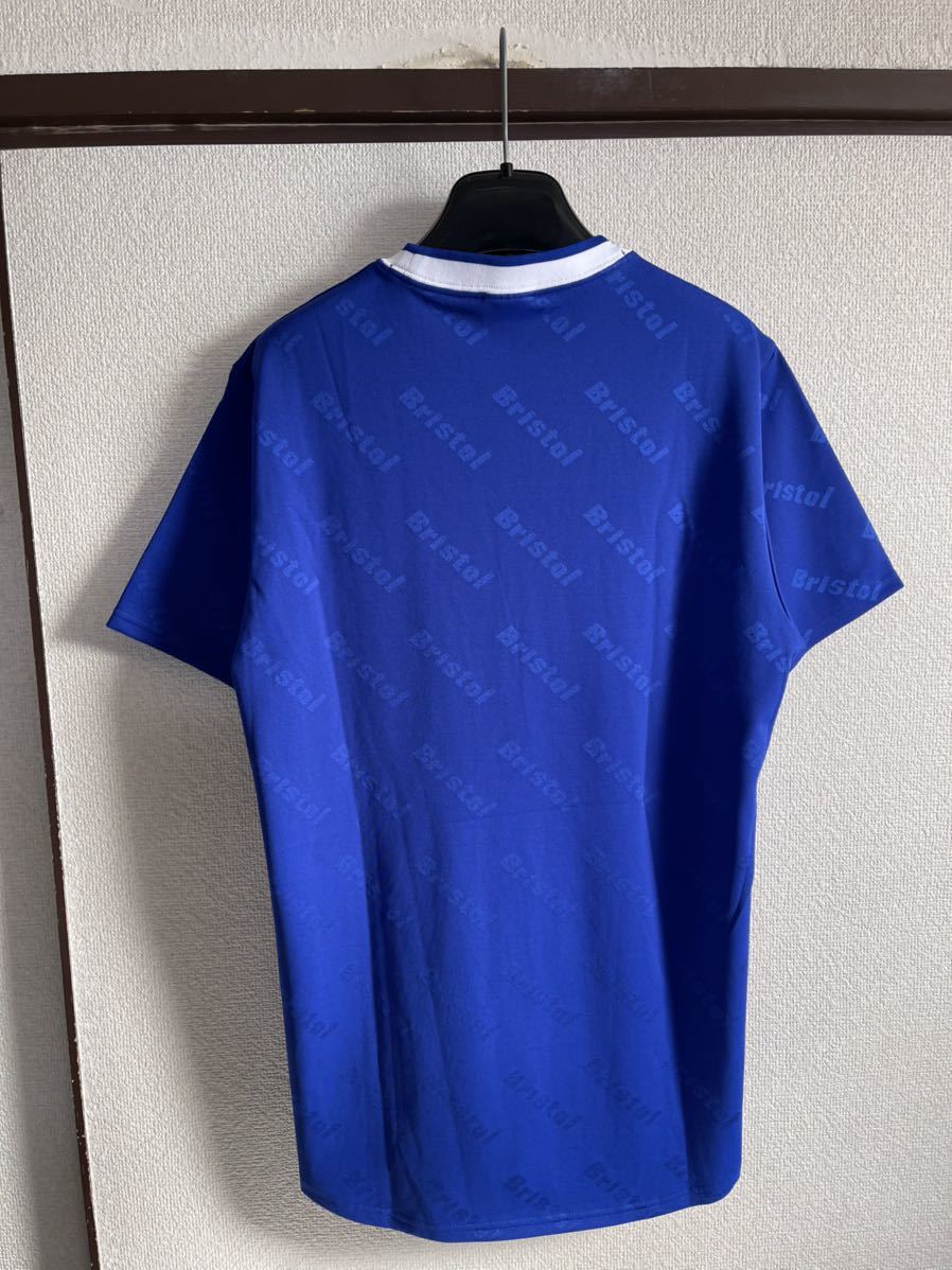 【美品】 FCRB f.c real bristol エフシーレアルブリストル SOPHNET ソフネット S/S TRAINING TOPS Tシャツ カットソー 半袖 BLUE ブルー_画像5