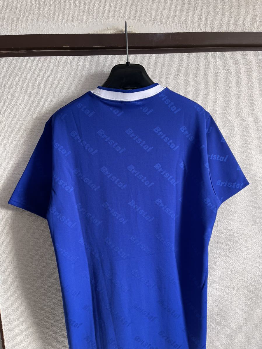 【美品】 FCRB f.c real bristol エフシーレアルブリストル SOPHNET ソフネット S/S TRAINING TOPS Tシャツ カットソー 半袖 BLUE ブルー_画像8