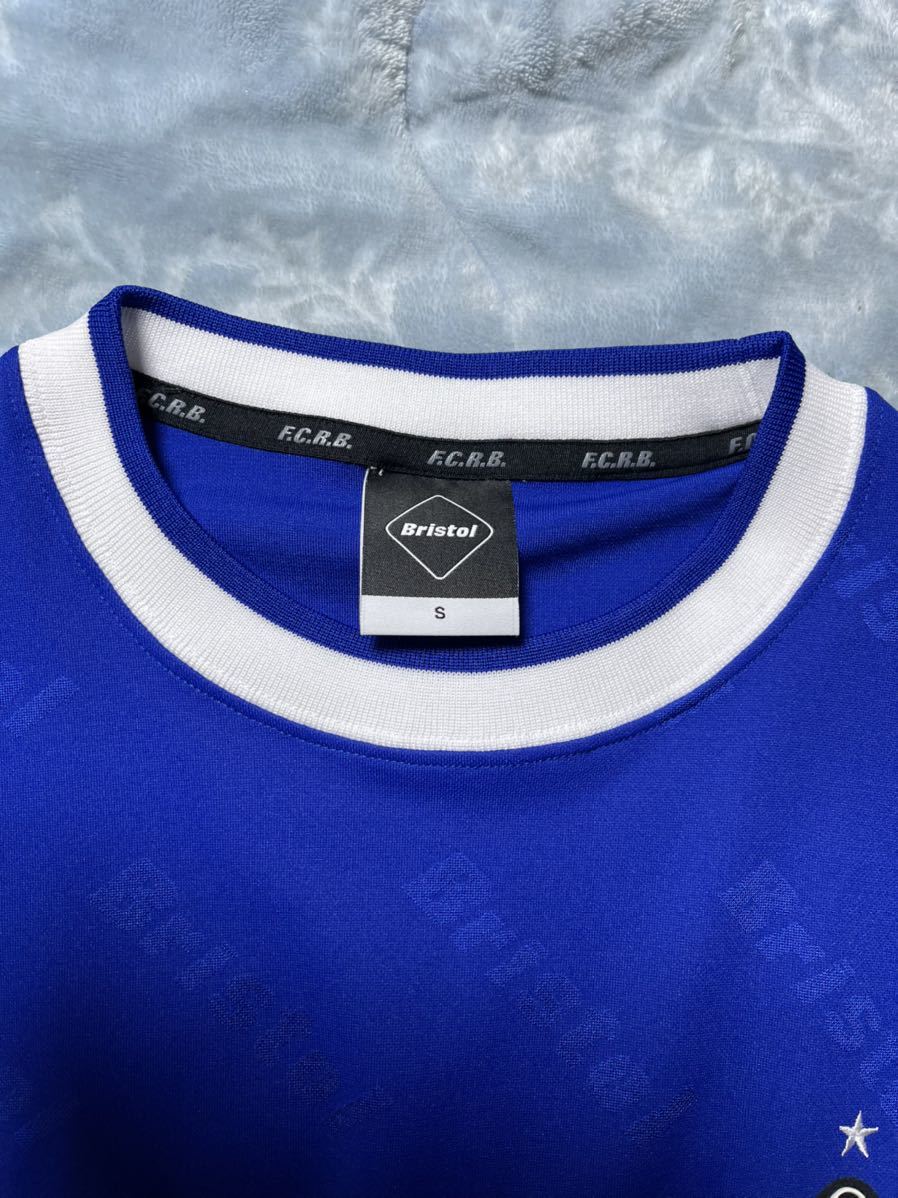 【美品】 FCRB f.c real bristol エフシーレアルブリストル SOPHNET ソフネット S/S TRAINING TOPS Tシャツ カットソー 半袖 BLUE ブルー_画像10
