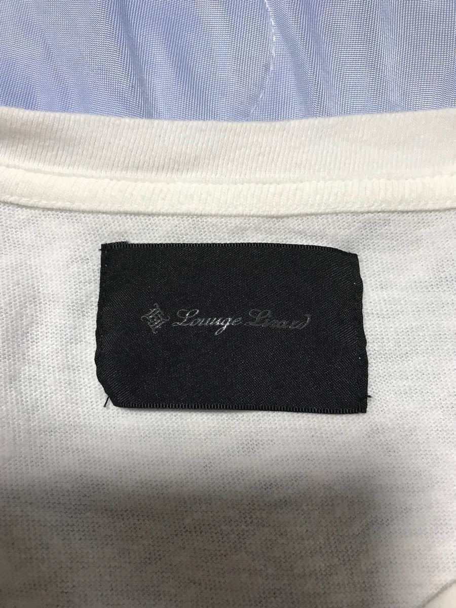 [ prompt decision ][ postage the cheapest 360 jpy ] LOUNGE LIZARD Lounge Lizard print T-shirt cut and sewn short sleeves prompt decision first come, first served 