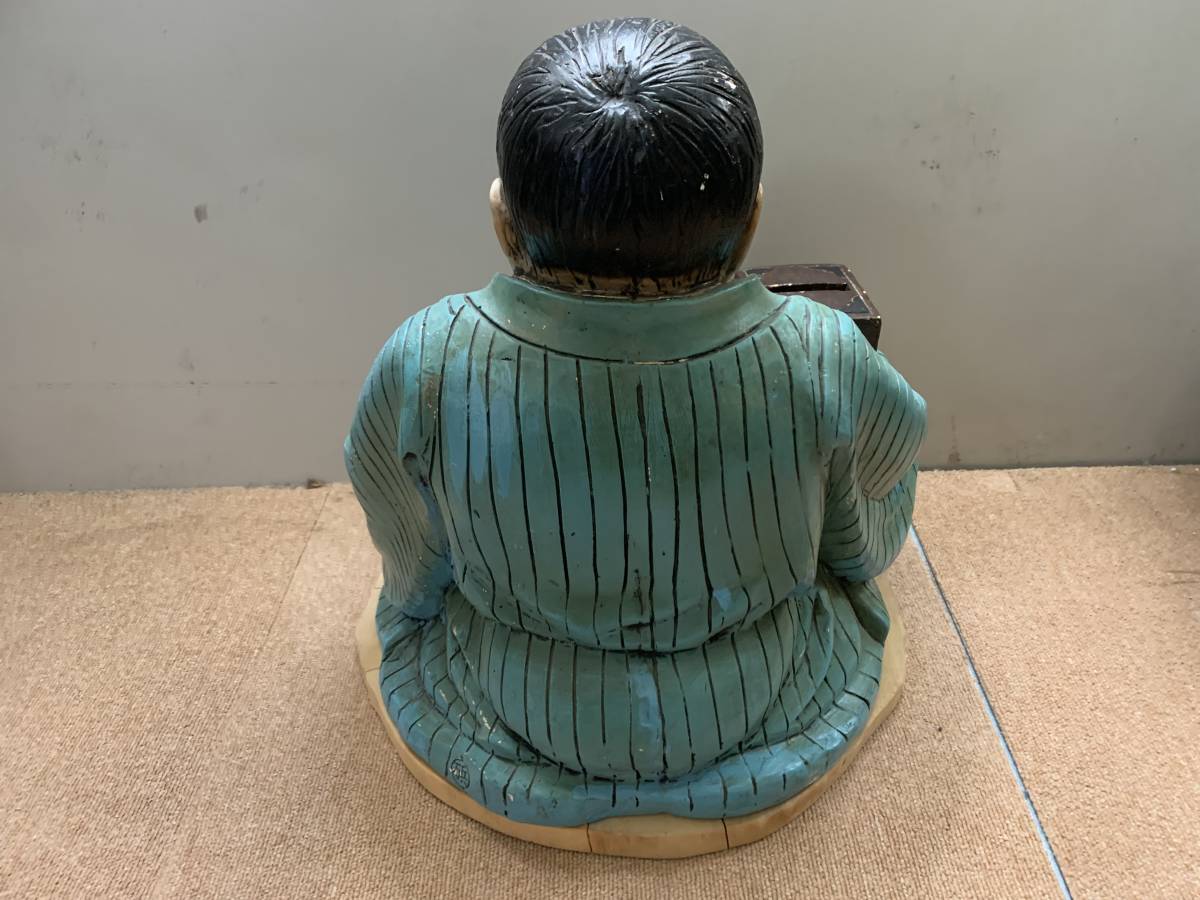 仙台四郎 置物 高さ40cm 商売繁盛 福の神 人神 インテリア 仙台四郎 置物 高さ40cm 商売繁盛 福の神 人神 インテリア