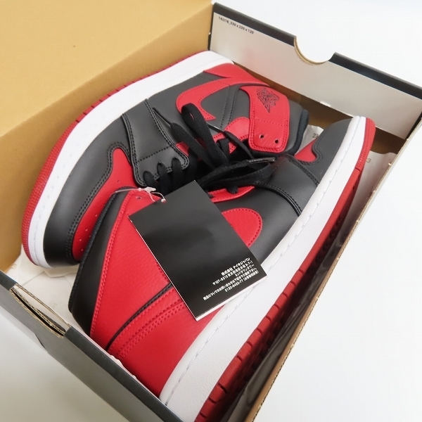 純正通販売 【未使用】NIKE/ナイキ AIR JORDAN 1 MID BRED/エアジョーダン1 ミッド ブレッド 554724-074/28 /080 純正通販売 【未使用】NIKE/ナイキ AIR JORDAN 1 MID BRED/エアジョーダン1 ミッド ブレッド 554724-074/28 /080