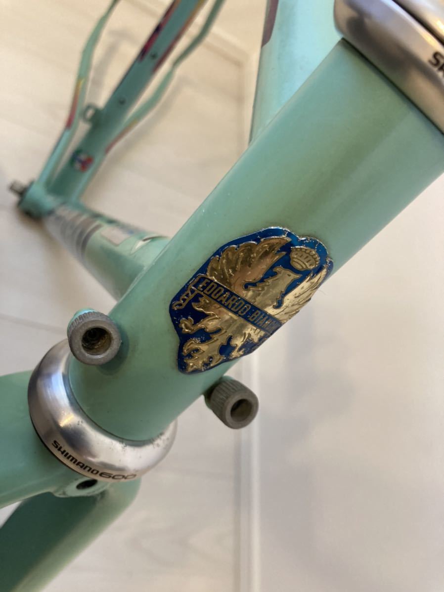 Bianchi ビアンキ MEGA-PRO ST フレームセット ステム付き 希少車 Bianchi ビアンキ MEGA-PRO ST フレームセット ステム付き 希少車