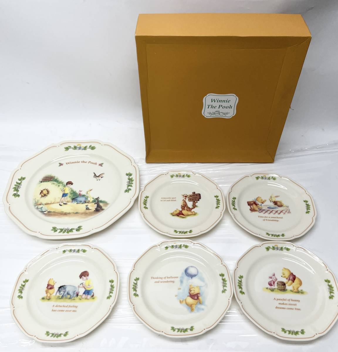 未使用品 Sango 三郷 値引 ディズニー Disney 食器 パーティープレート 皿 セット プーさん 未使用品 Sango 三郷 値引 ディズニー Disney 食器 パーティープレート 皿 セット プーさん
