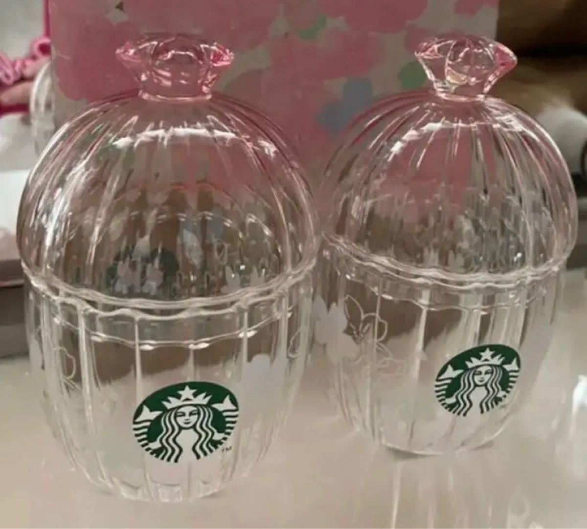 2個セット　2022 桜　グラスキャニスター　スターバックス  スタバ　さくら　SAKURA Starbucks