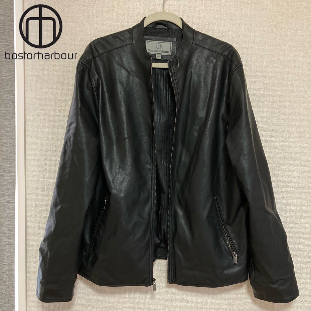 boston harbour ボストンハーバー シングルライダースジャケット boston harbour ボストンハーバー シングルライダースジャケット