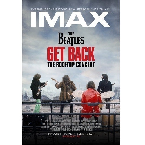 ザ ・ビートルズ・レアポスター(74年店頭告知用) IMAX映画公式ポスター『TheBeatlesザ・ビートルズ Get Back
