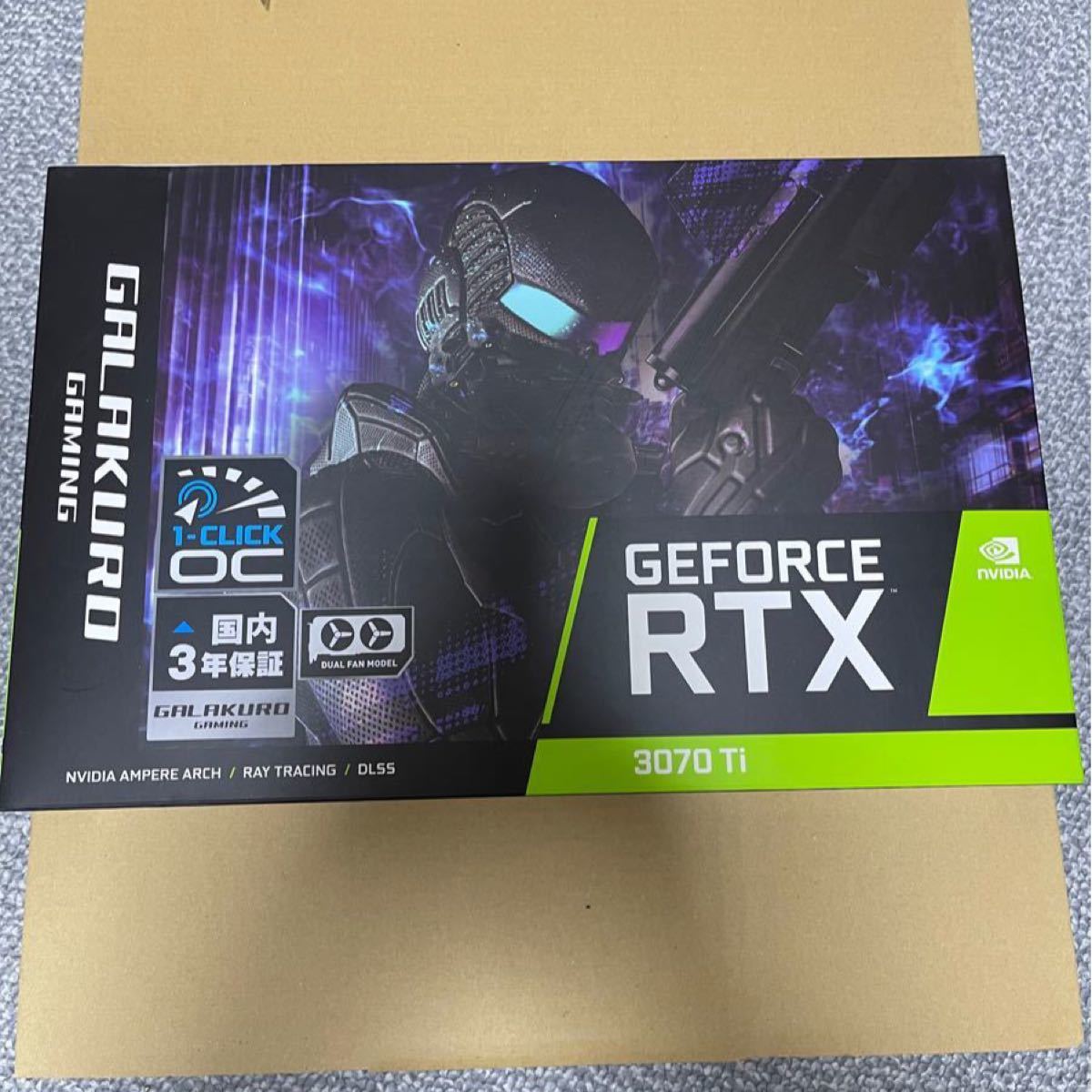 12/31購入】GeForce RTX 3070Ti GG-RTX3070Ti-E8GB/DF【無記名納品書