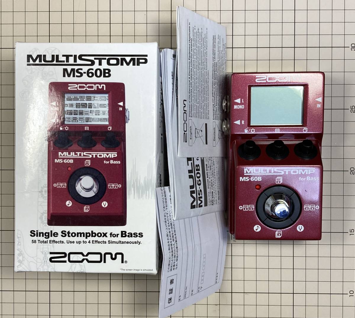 50 Off 送料無料 Zoom Ms 60b Multistomp ベース用マルチエフェクター 好評継続中 今だけ限定価格 Www Taisei Estate Co Jp