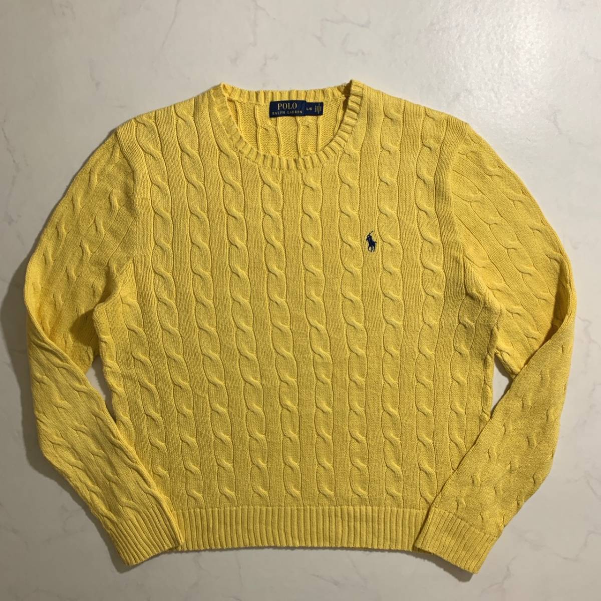 ラルフ ローレン Ralph Lauren 正規品 コットン100% ケーブル
