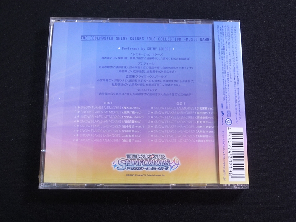 アイドルマスター シャイニーカラーズ MUSIC DAWN ソロコレクション SOLO COLLECTION ソロコレ シャニマス CD_画像2