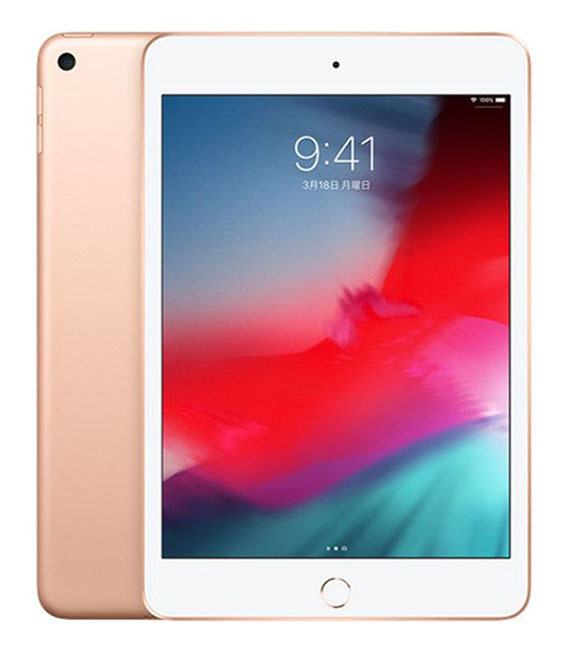 iPadmini5 7.9インチ[64GB] セルラー au ゴールド【安心保証】