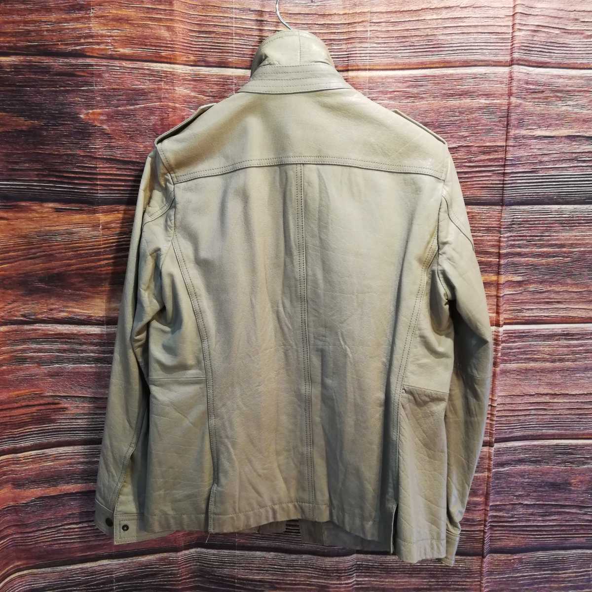 90%オフ)EPOCA UOMO バッファローレザージャケット 革ジャン