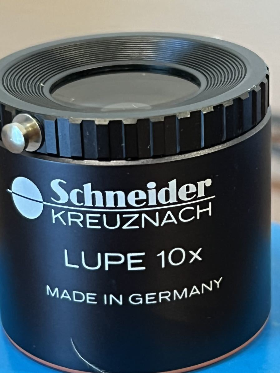 ついに再販開始！】 シュナイダー ルーペ 10× ドイツ製 元箱、紐付き 