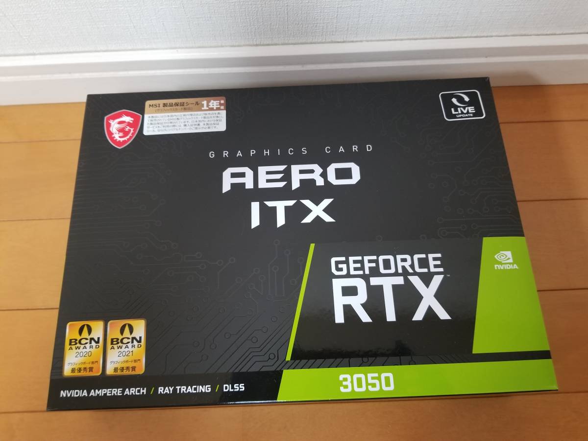 MSI GeForce RTX 3050 AERO ITX 8G(PCI Express)｜売買された 