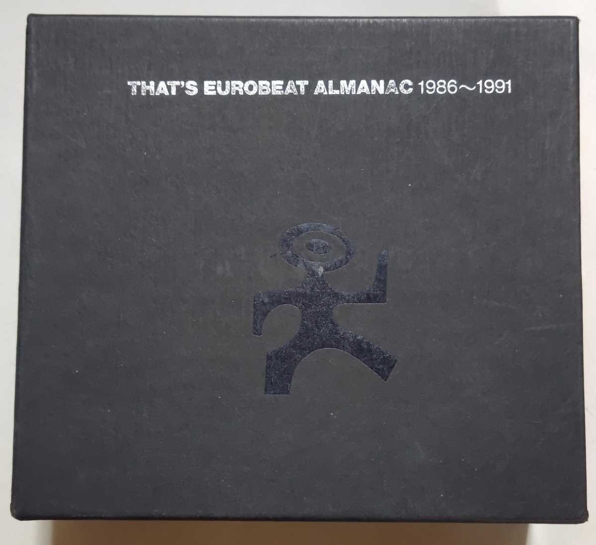 ザッツ・ユーロビート年鑑 1986~1991「THAT’S EUROBEAT ALMANAC 1986～1991」4枚組BOX_画像1