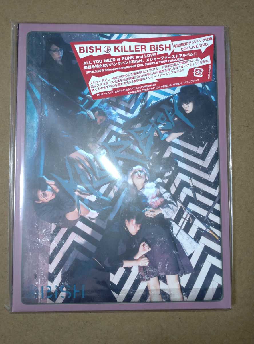 BiSH KILLER BiSH LIVE盤【CD+LIVE DVD】初回限定デジパック仕様 ...