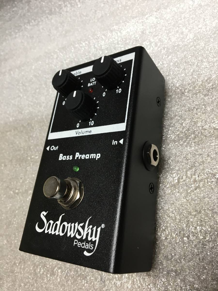 2022春の新作 プリアンプ Preamp BASS SBP-2 サドウスキー Sadowsky ...