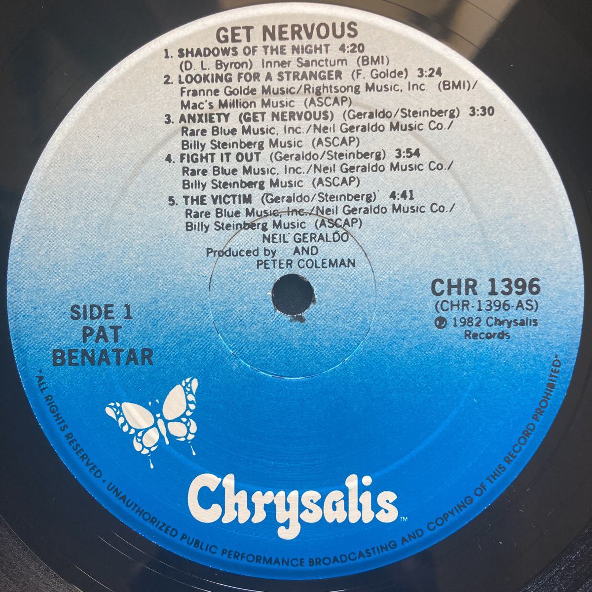 LP PAT BENATAR / GET NERVOUS_画像8